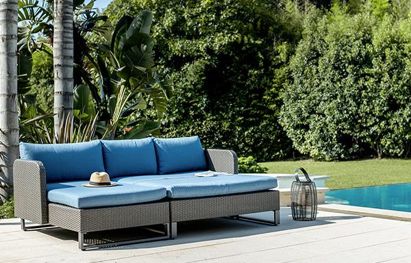 Salon de jardin modulable Lavender Grey 