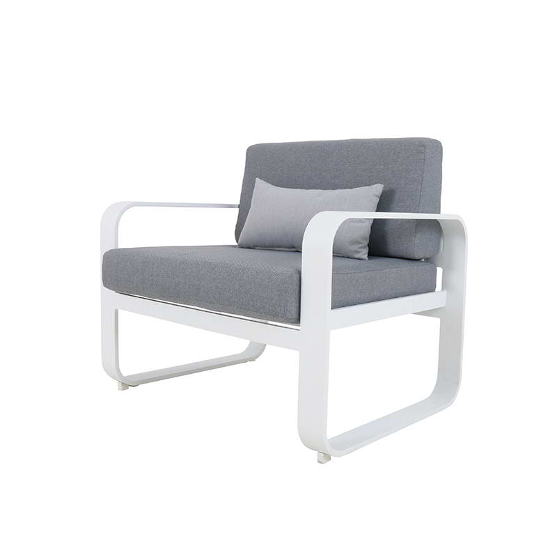 Fauteuil de jardin moderne Widero blanc | MWH®