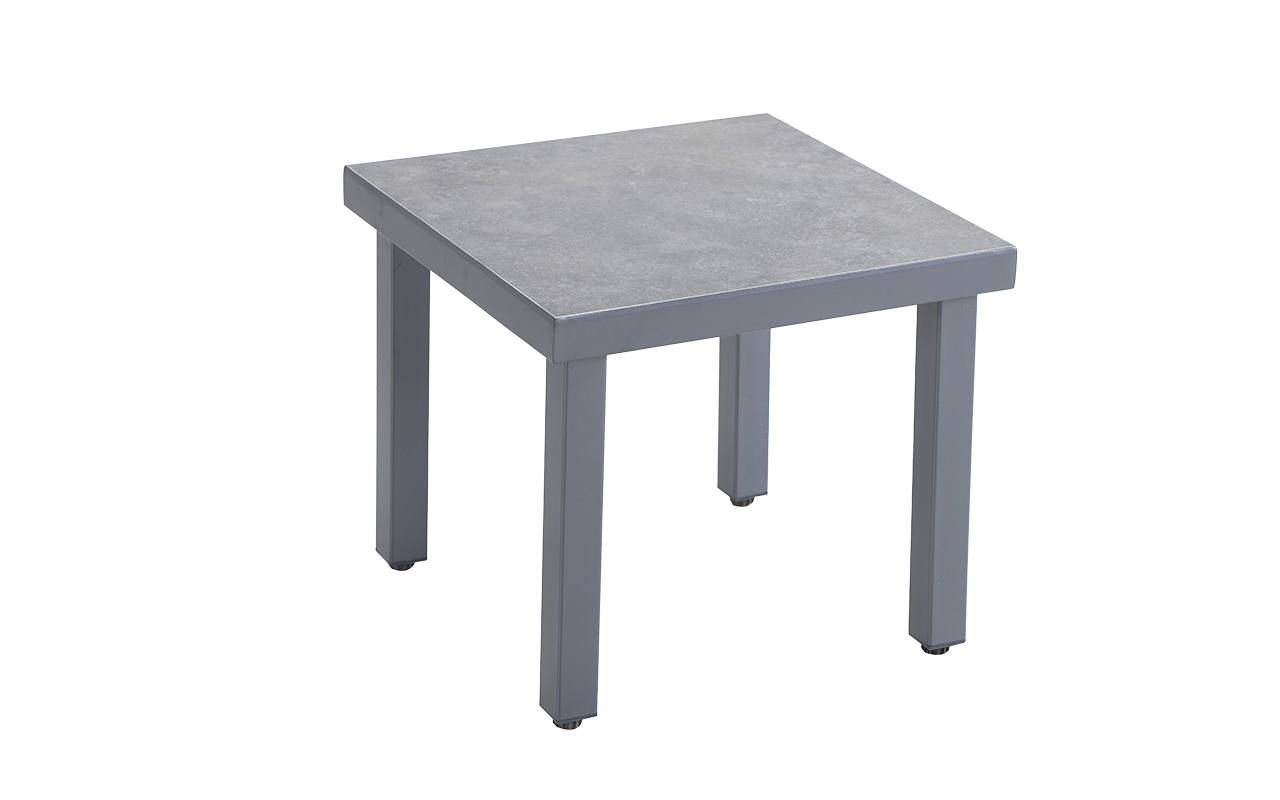 Table basse de jardin Cano carrée effet béton | Creador®