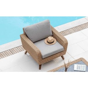 Lot de 2 fauteuils de jardin confortable Royal Riviera
