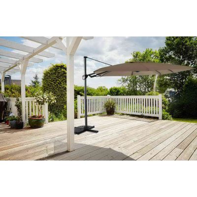 Parasol déporté 3x3 m Royal Deluxe | Royal Garden®