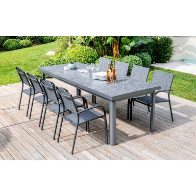 Table de jardin extensible Ottawa CR 12 places | Creador®