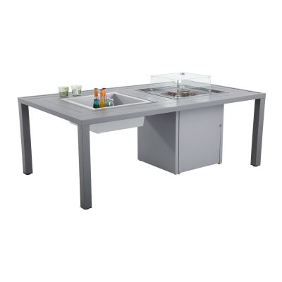 Ensemble Palermo M table + brasero à gaz | MWH®