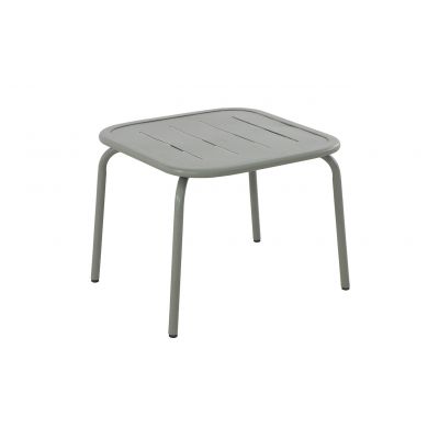 Petite table basse de jardin aluminium Kleo vert