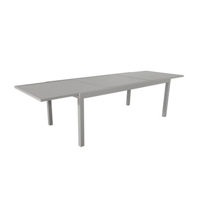 Table de jardin extensible Vital 240 10 places taupe