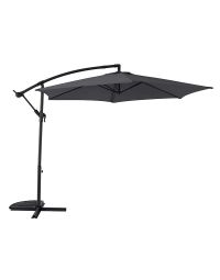 Parasol déporté LED Ø 3m Umberto | Creador®