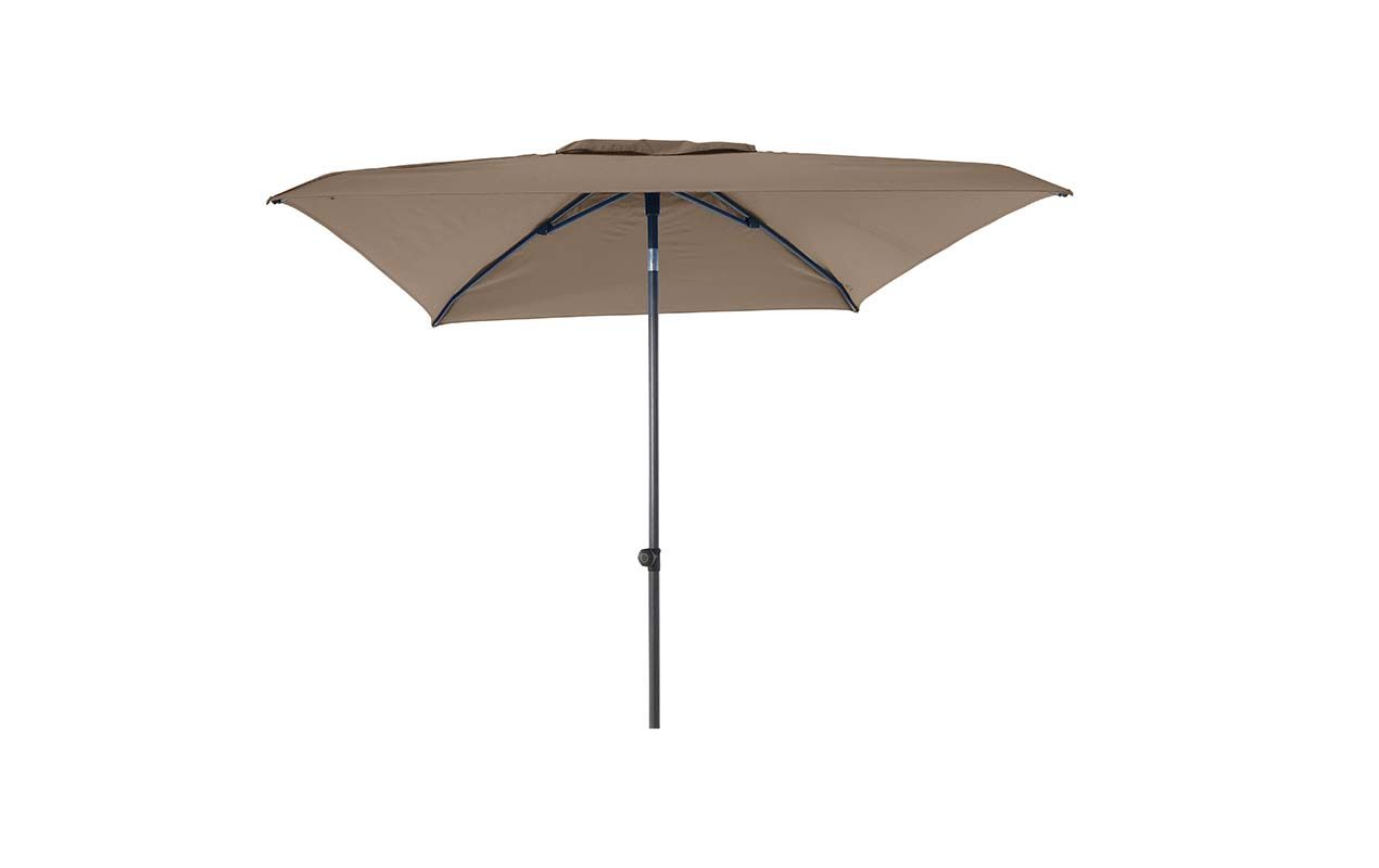 Parasol droit inclinable 2x2,5 m rectangulaire | MWH®