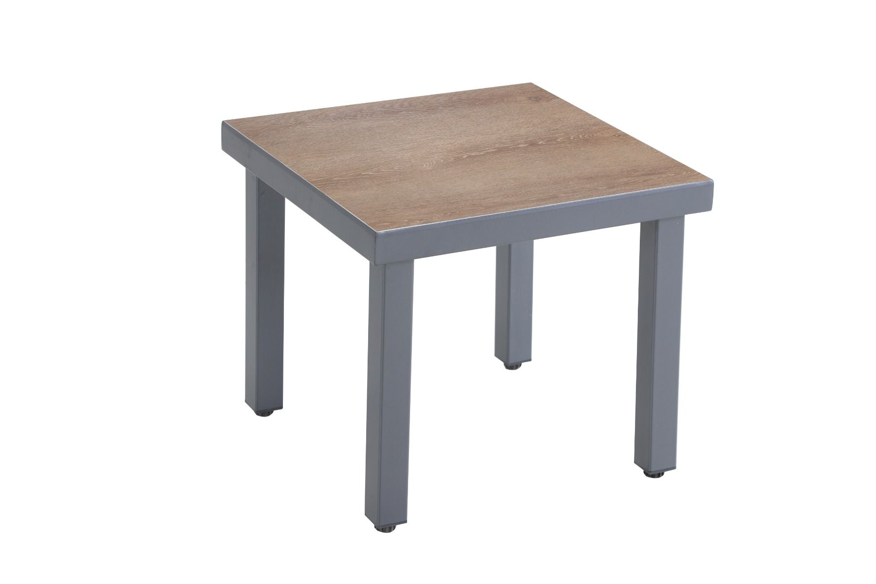 Table basse de jardin Cano carrée effet bois | Creador®