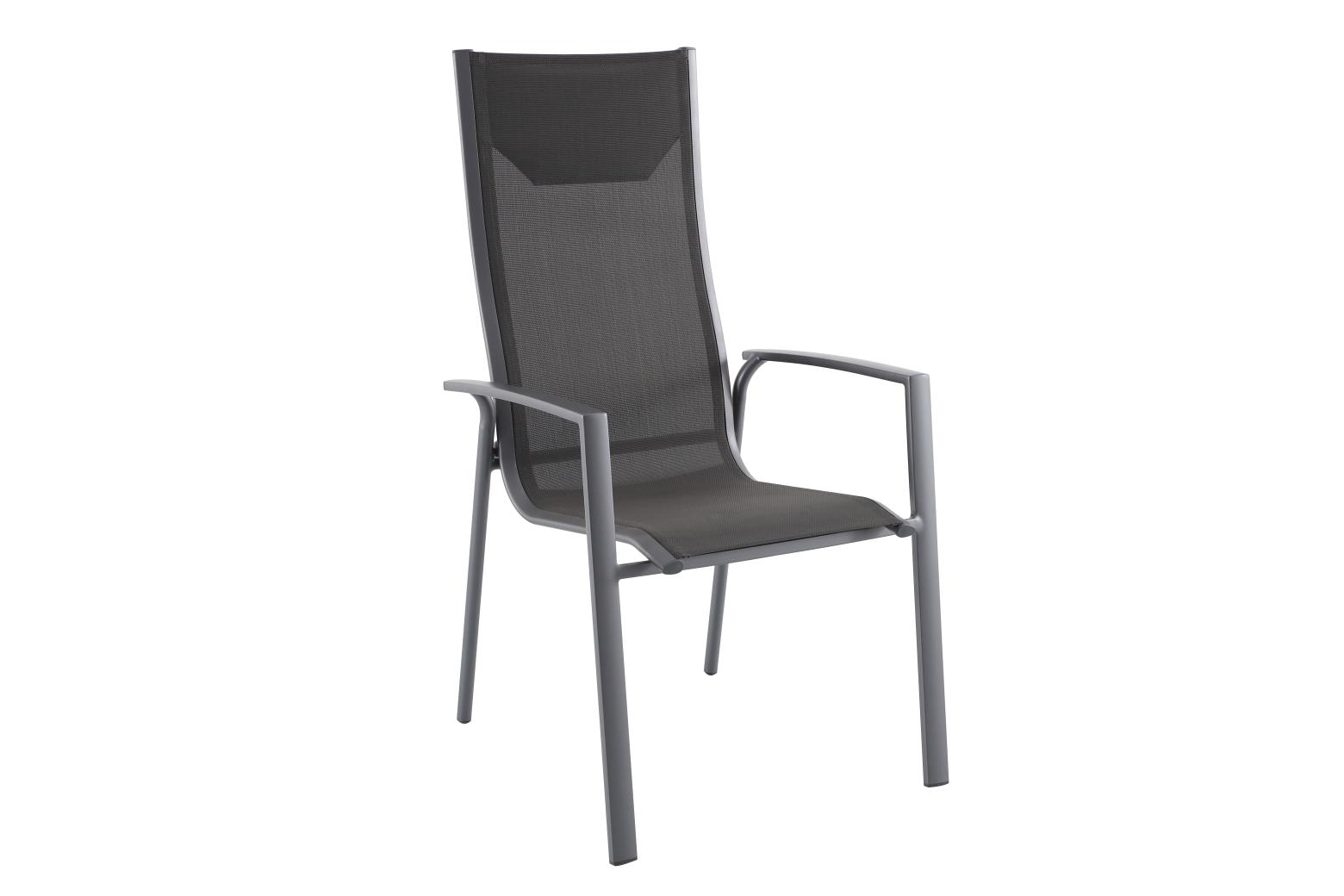 Lot de 6 fauteuils de jardin PosaAC gris | Creador®