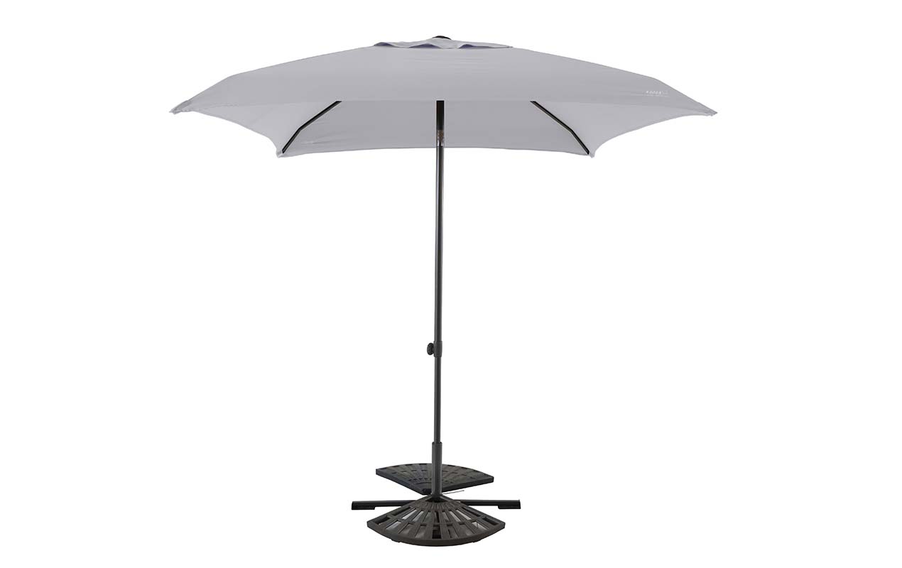 Parasol droit inclinable 2x2 carré | MWH®