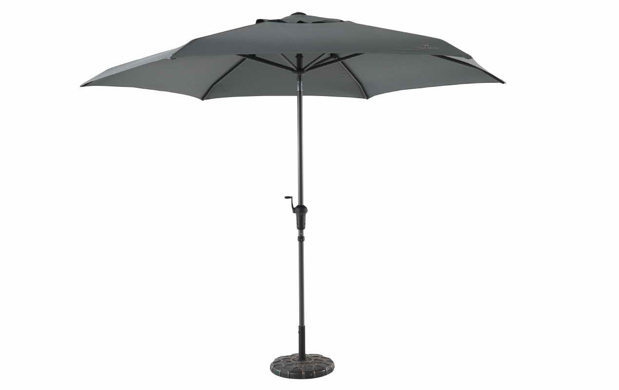 Parasol droit inclinable Ø 3 m hexagonal | Royal Garden®